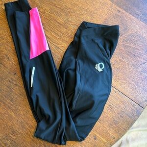 PEARL IZUMI | Cycling Biking 30” Leggings, Chamois Padded, Womens XL, Black